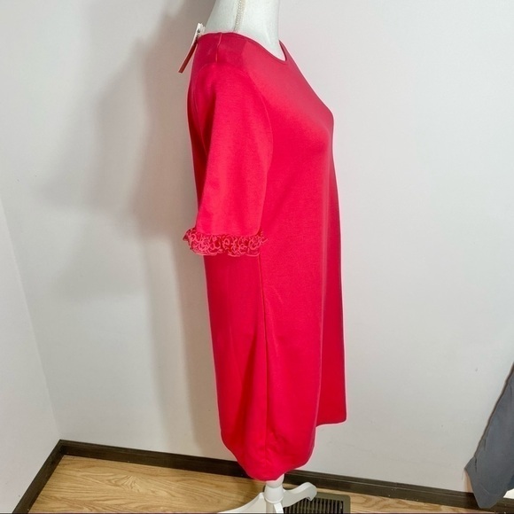 Asos Pink Lace Trim Dress NWT 10 Women’s Sheath - Picture 3 of 9